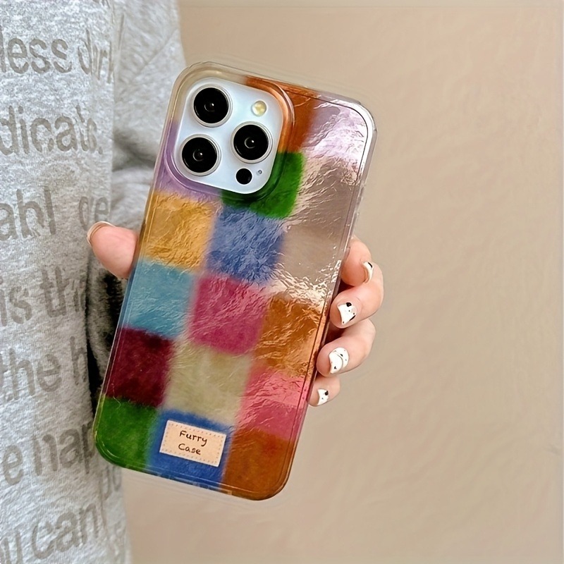 Phone Cases Xs Iphone - Retro Jesienno-Zimowe Kolorowe Etui na Telefon