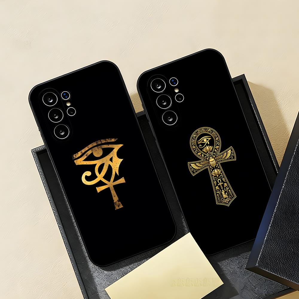Phone Cases Egypt - Egipt Nefertiti Anubis Ankh Etui na