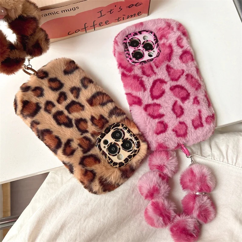 Phone Cases 13 - Modne futrzane etui na telefon z