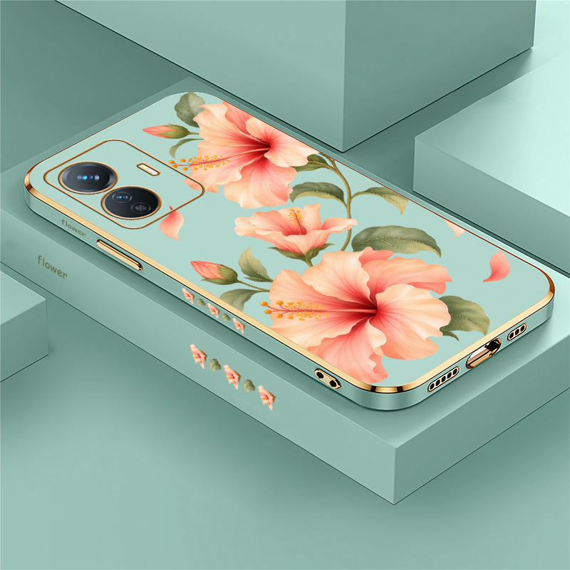 Phone Cases Vivo - Etui na telefon z motywem kwiatowym
