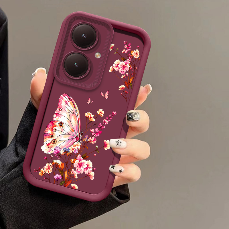 Różowe etui na telefon z motyw – Phone Cases Vivo recenzja i cena