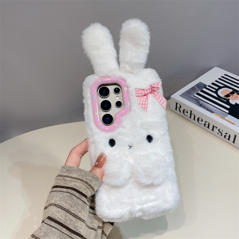 Koren 3D Cartoon Bowknot Rabbi – Phone Cases For Samsung Galaxy recenzja i cena