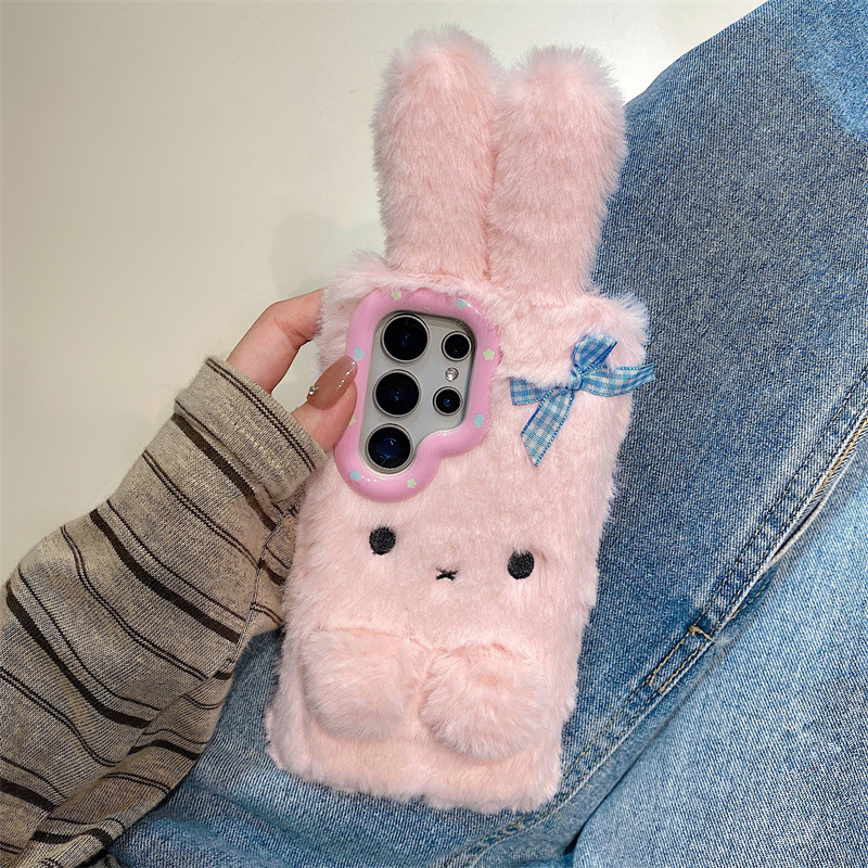 Koren 3D Cartoon Bowknot Rabbi – Phone Cases For Samsung Galaxy recenzja i cena