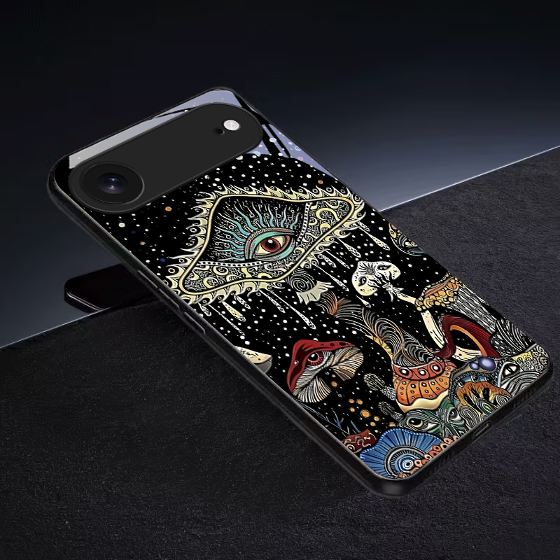 Mystyczne Złe Oko Grzyb Czarny – Phone Cases Xs Iphone recenzja i cena