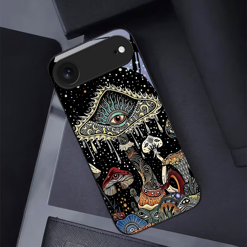 Mystyczne Złe Oko Grzyb Czarny – Phone Cases Xs Iphone recenzja i cena